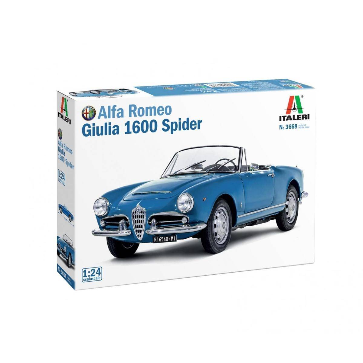 3668 - 1:24 Alfa Romeo Guilia 1600 Spider