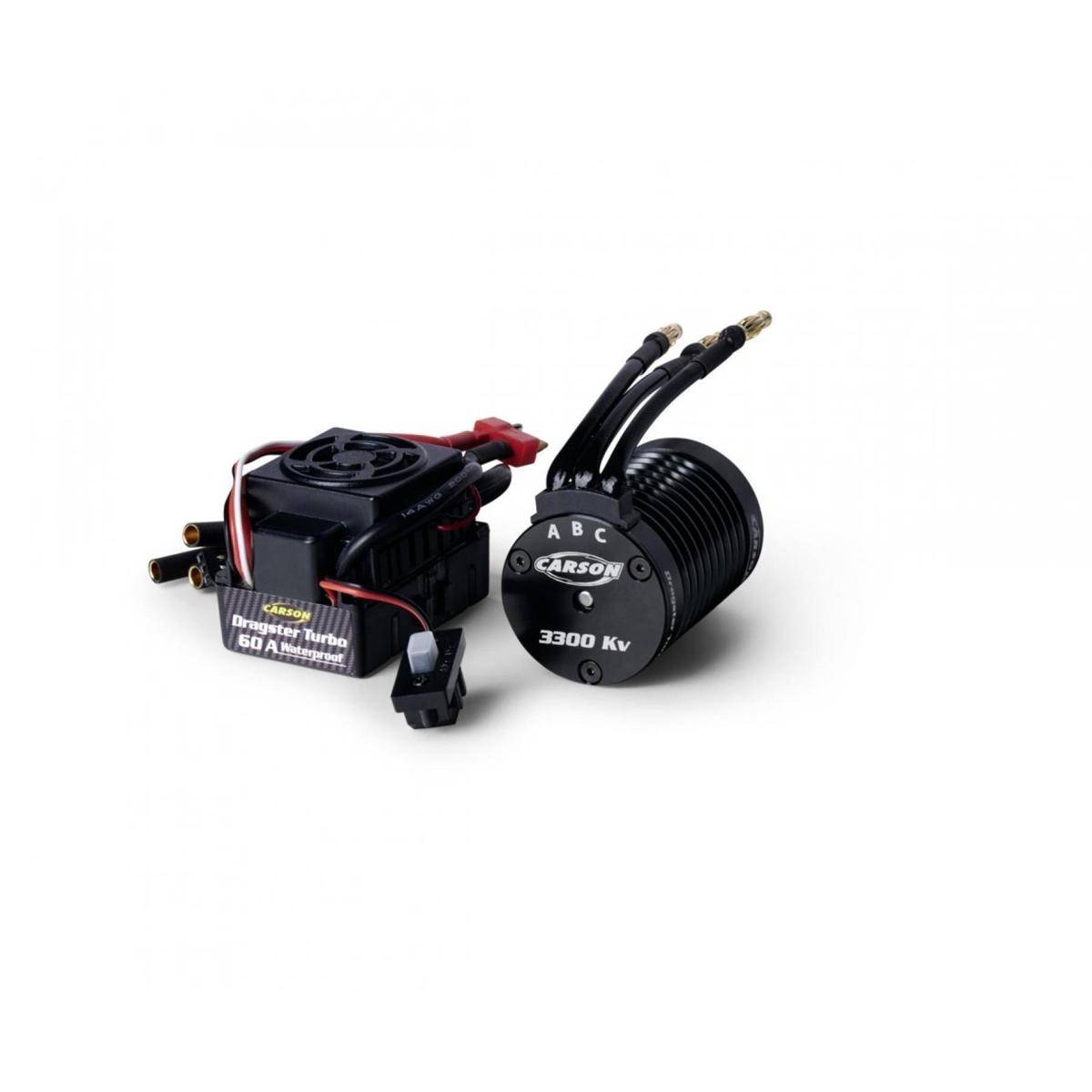 906302 - 1:10 BL Set Dragster Turbo 3300 KV