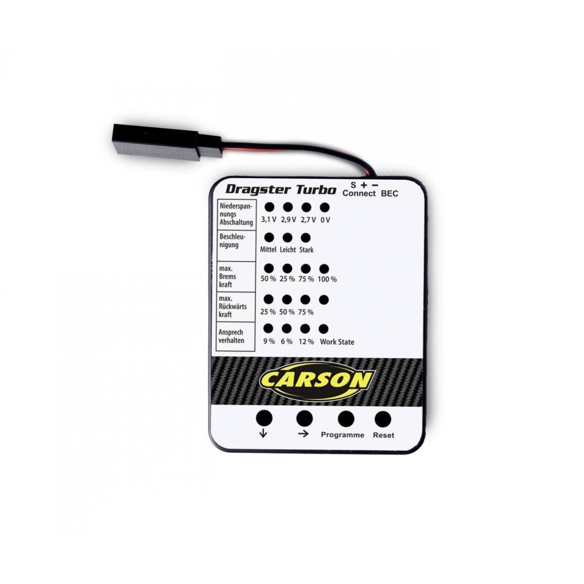 500906303 - 1:10 BL Set Dragster Turbo Program Card