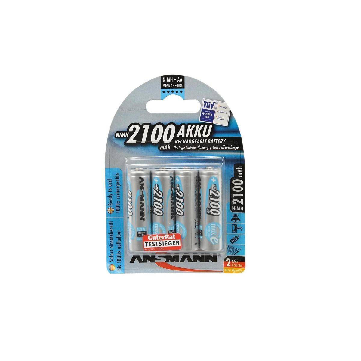609042 - 1,2V2100mAh MignonAA Akku Set (4)