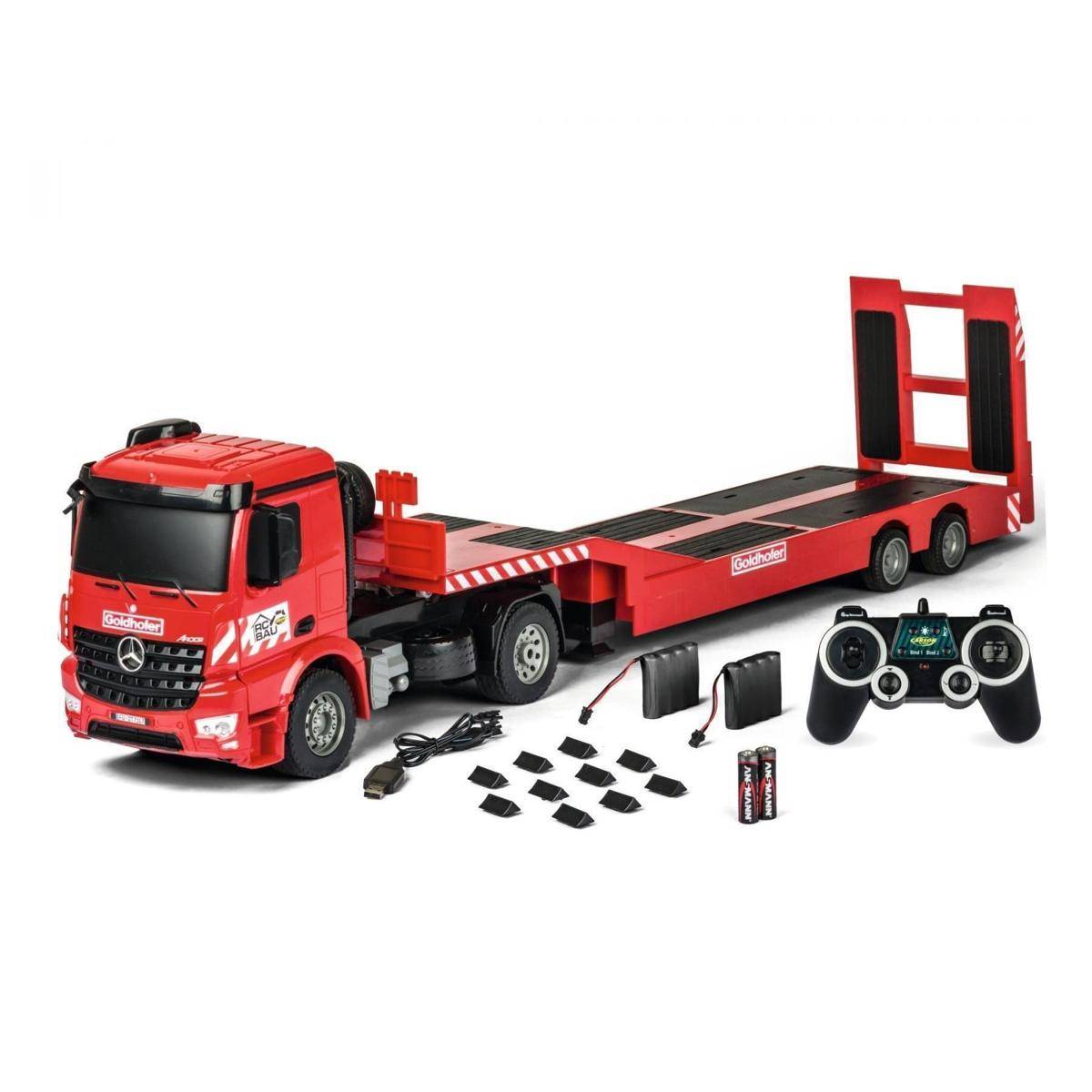 907307 - 1:20 MB Arocs Goldhofer 2.4G 100 RTR