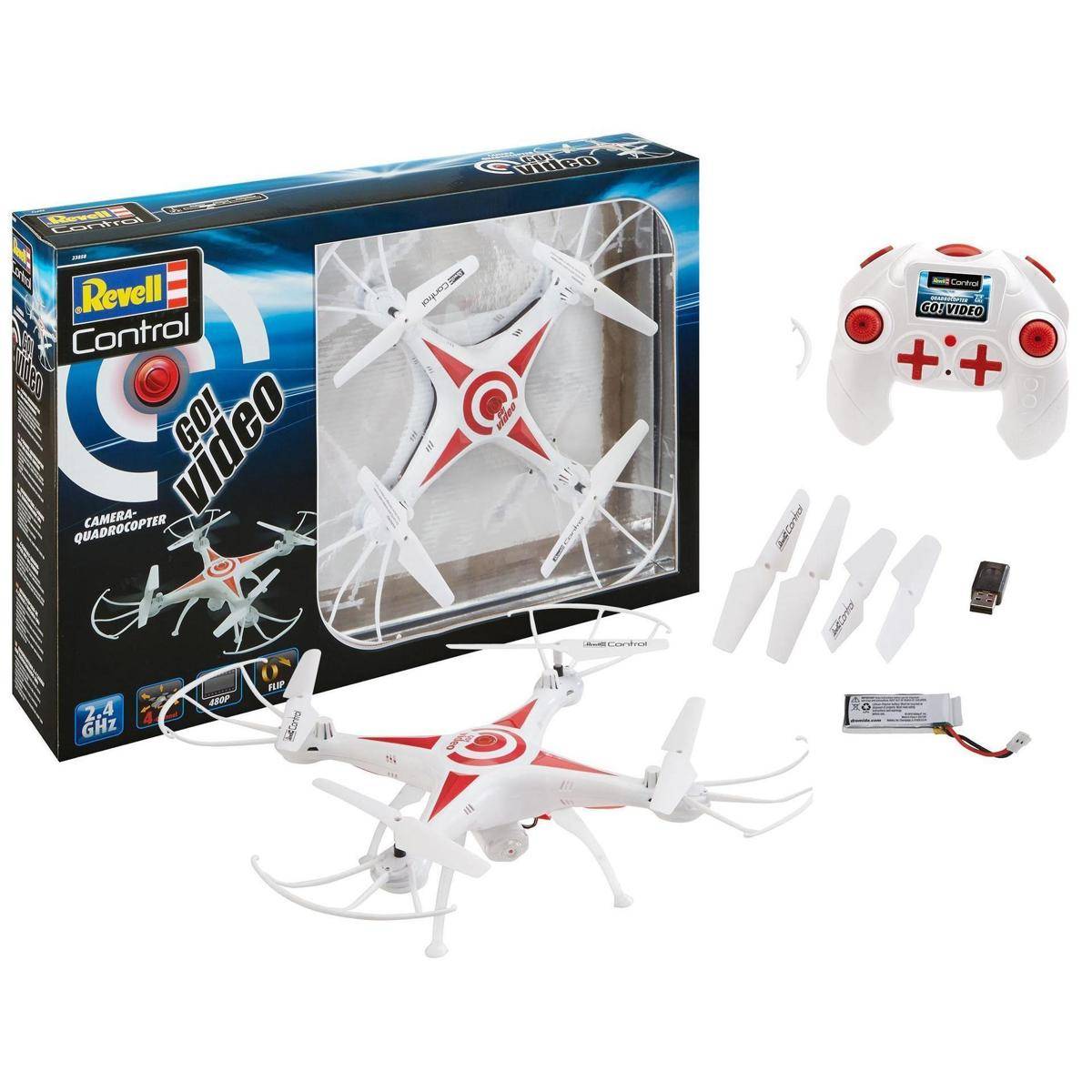 23858 - RC Quadrocopter "Go! Video"