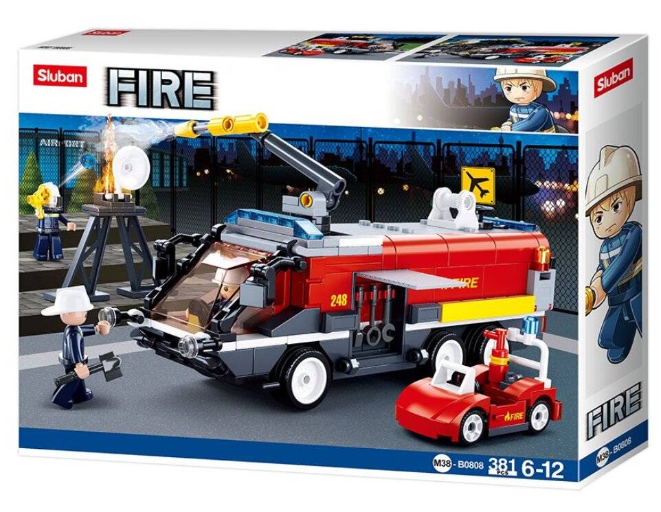 Sluban Flughafen-Feuerwehrwagen