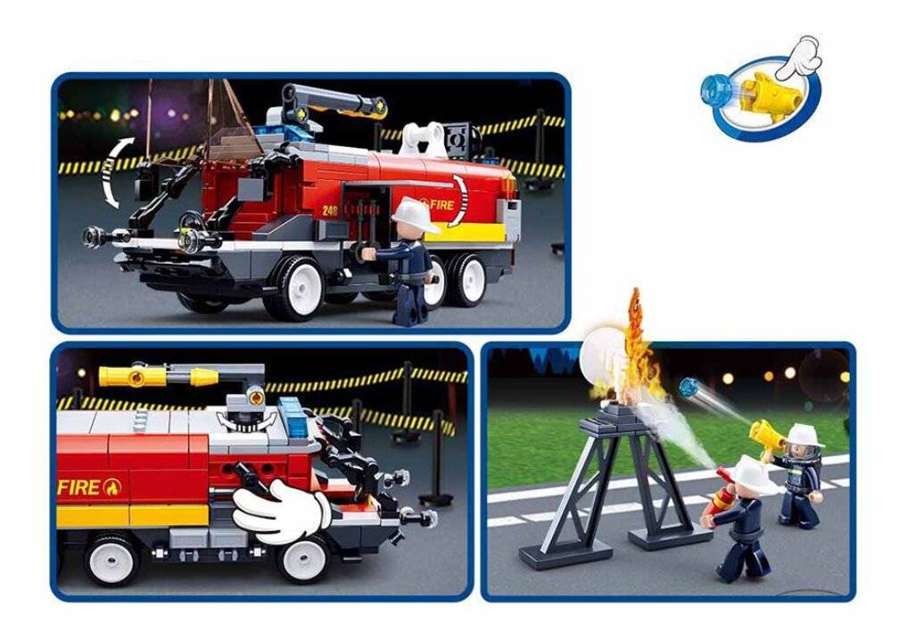 Sluban Flughafen-Feuerwehrwagen
