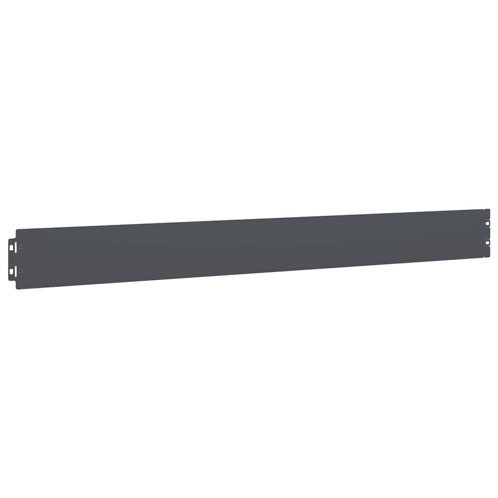 vidaXL Rasenkanten 50 Stk. Anthrazit 10x103 cm Kaltgewalzter Stahl