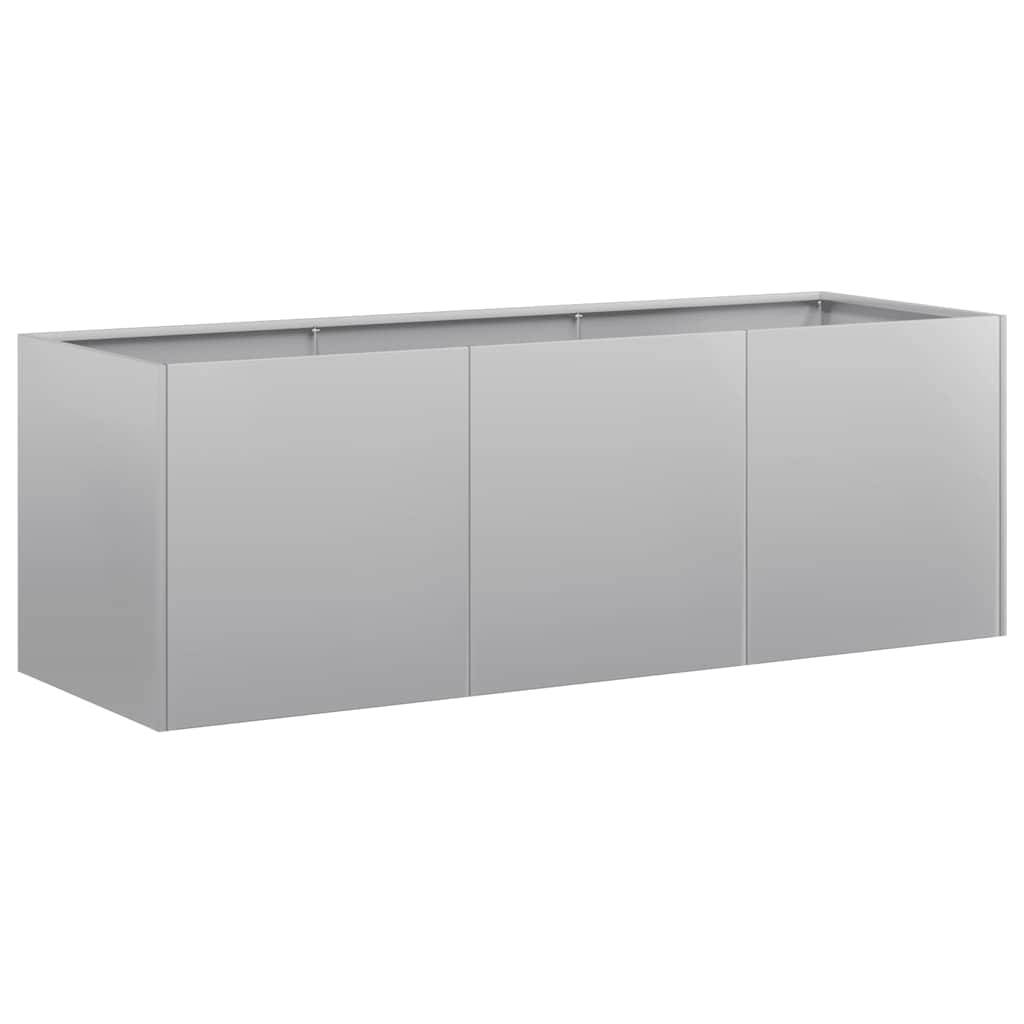 vidaXL Pflanzkübel 120x40x40 cm Verzinkter Stahl