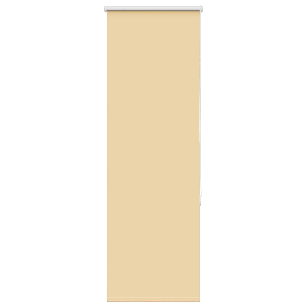 vidaXL Verdunkelungsrollo Beige 45x175cm Stoffbreite 40,7 cm Polyester