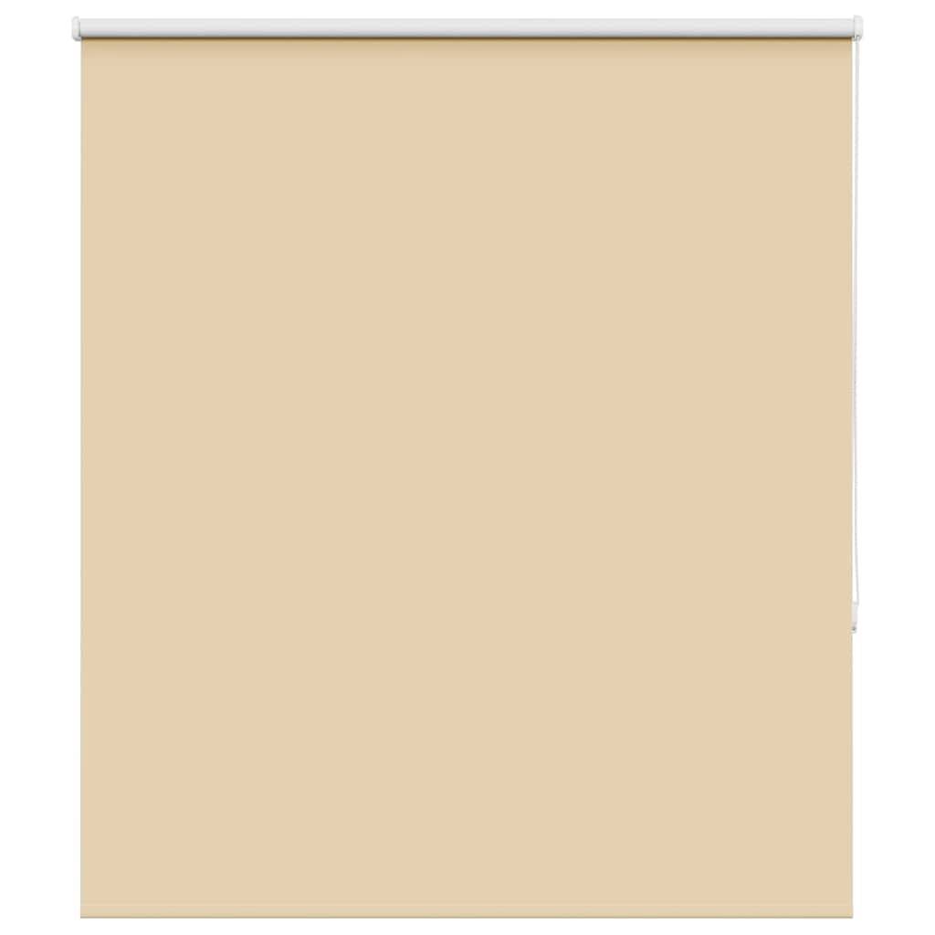 vidaXL Verdunkelungsrollo Beige 135x130 cm Stoffbreite 131,6 cm