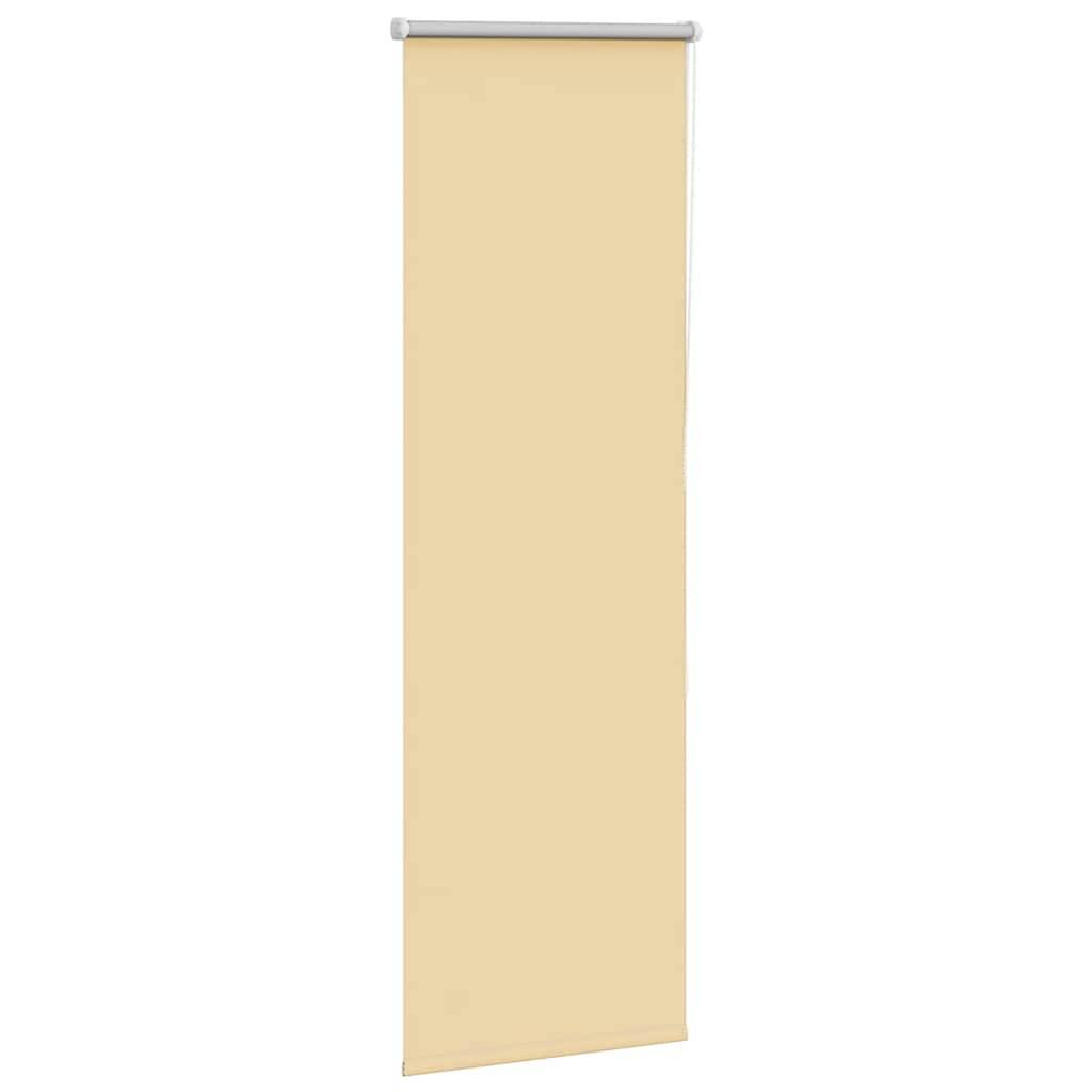 vidaXL Verdunkelungsrollo Beige 60x150cm Stoffbreite 55,7 cm Polyester