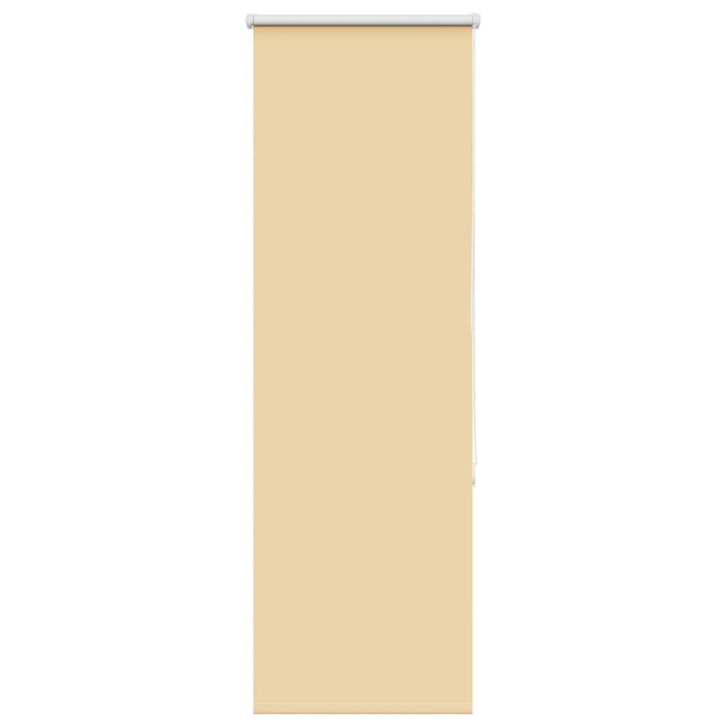 vidaXL Verdunkelungsrollo Beige 50x175cm Stoffbreite 45,7 cm Polyester