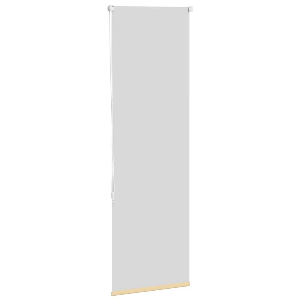 vidaXL Verdunkelungsrollo Beige 45x130cm Stoffbreite 40,7 cm Polyester