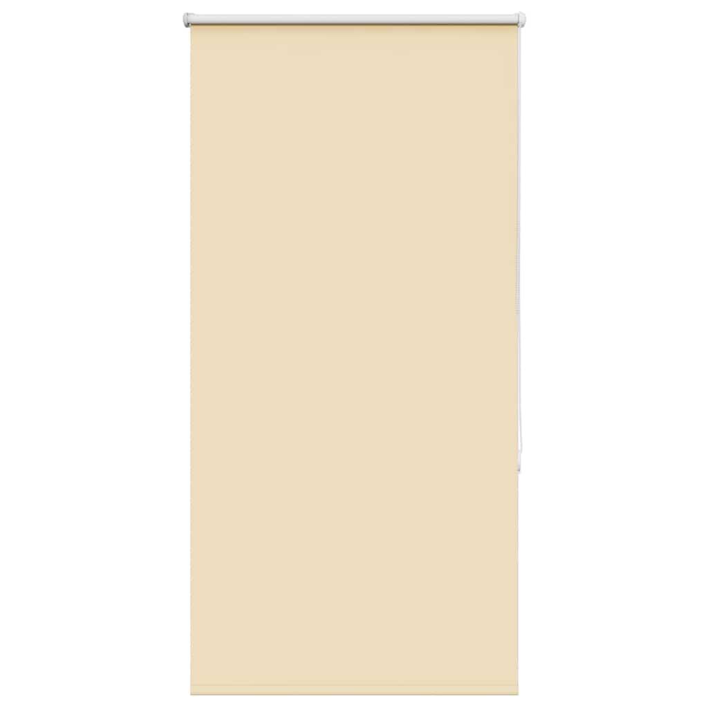 vidaXL Verdunkelungsrollo Beige 65x130cm Stoffbreite 60,7 cm Polyester