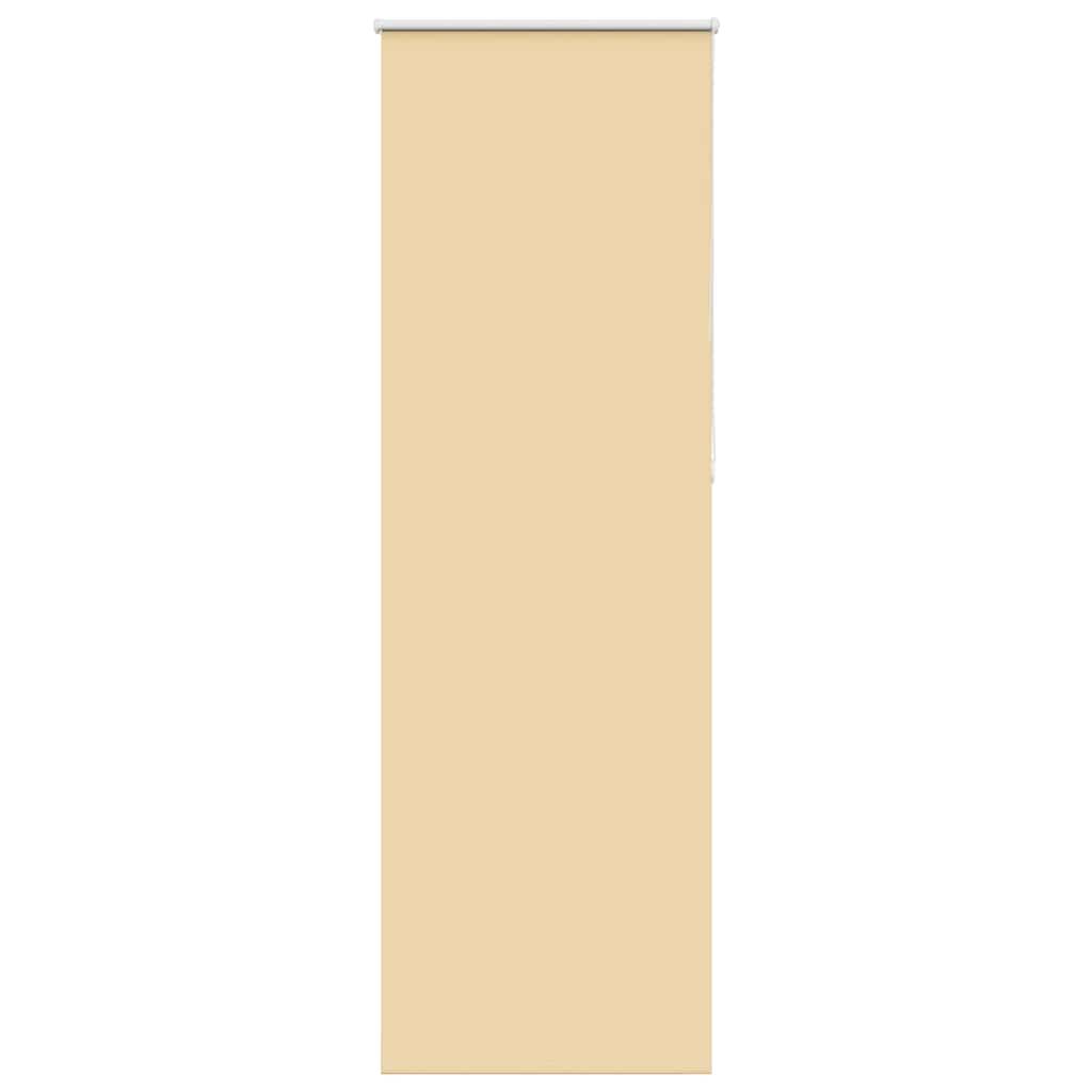 vidaXL Verdunkelungsrollo Beige 75x230cm Stoffbreite 70,7 cm Polyester