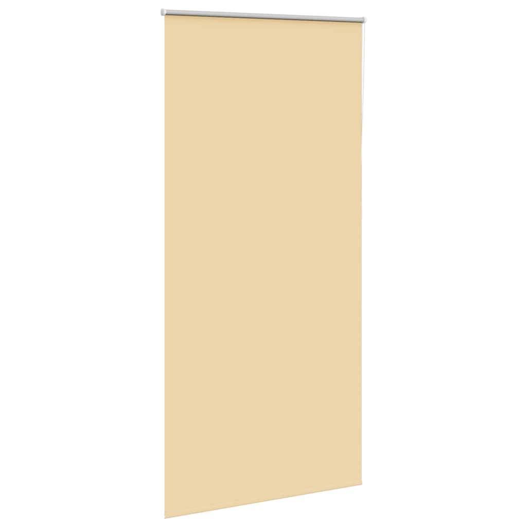 vidaXL Verdunkelungsrollo Beige 110x210 cm Stoffbreite 105,7 cm