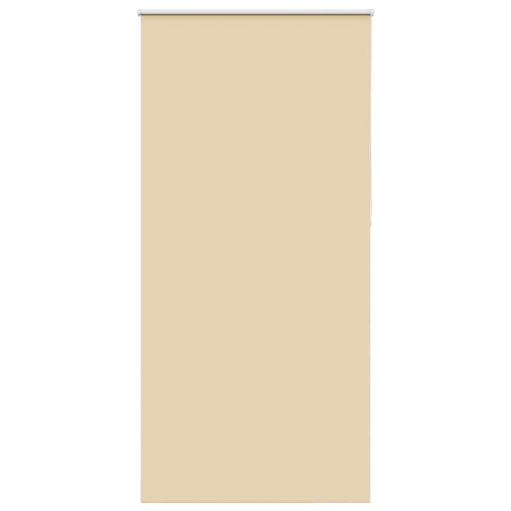 vidaXL Verdunkelungsrollo Beige 110x230 cm Stoffbreite 105,7 cm