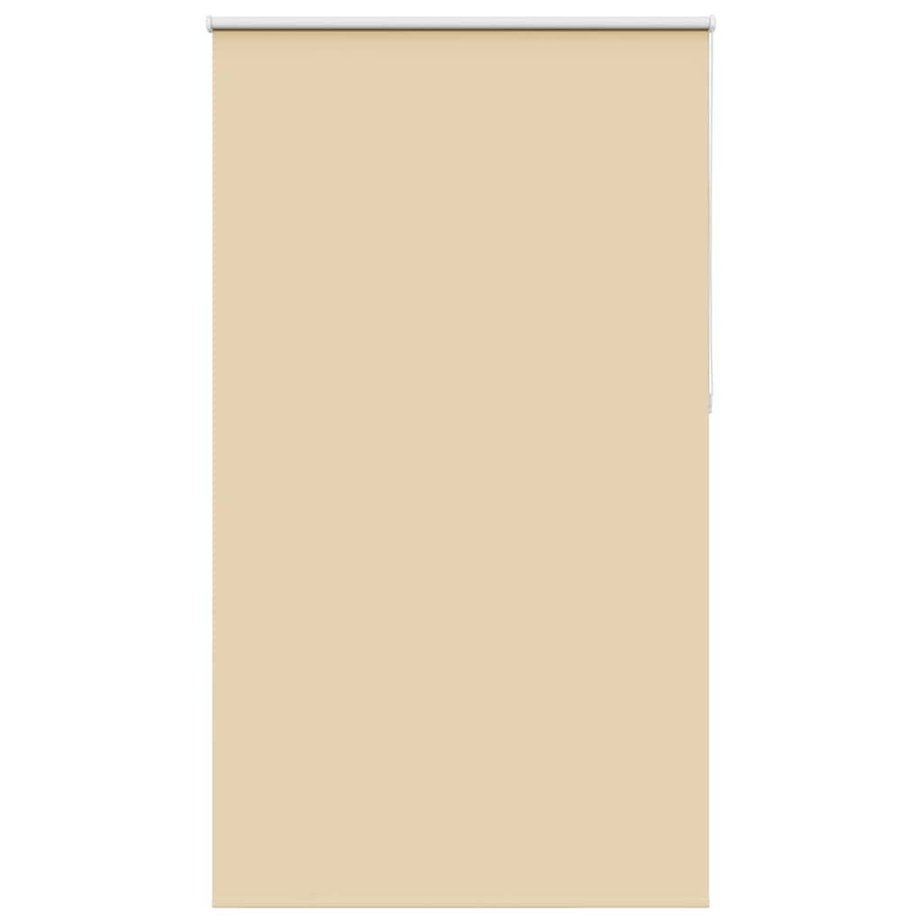 vidaXL Verdunkelungsrollo Beige 130x210 cm Stoffbreite 126,6 cm