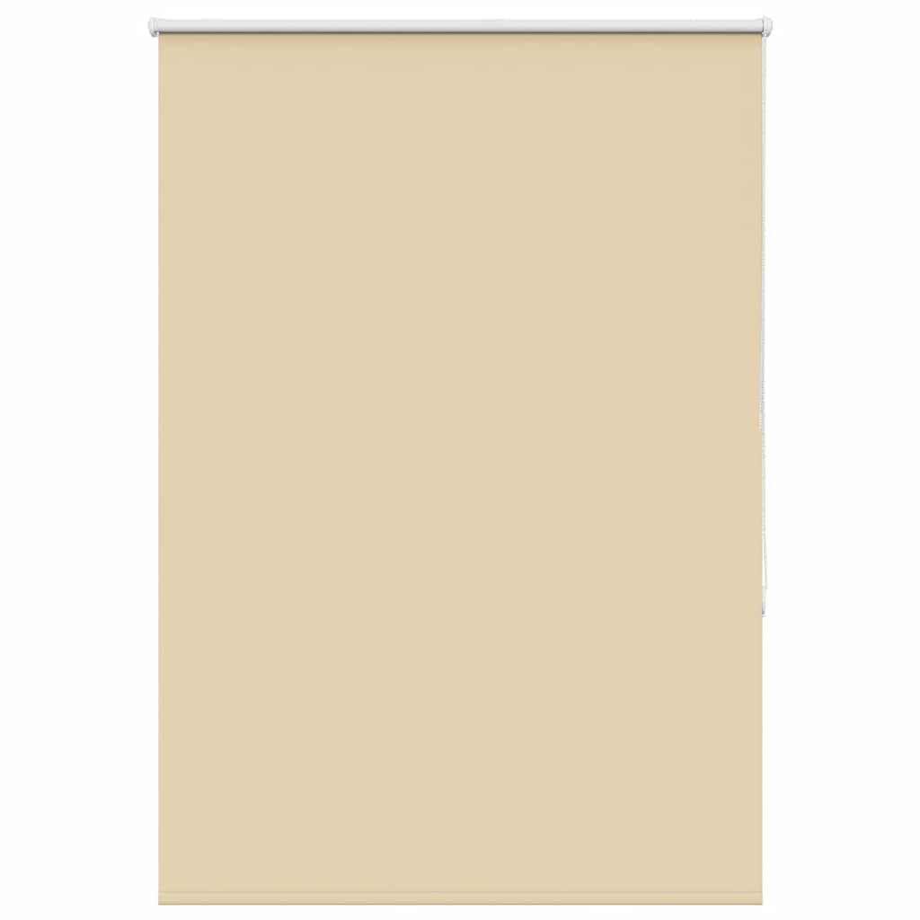 vidaXL Verdunkelungsrollo Beige 90x175cm Stoffbreite 85,7 cm Polyester