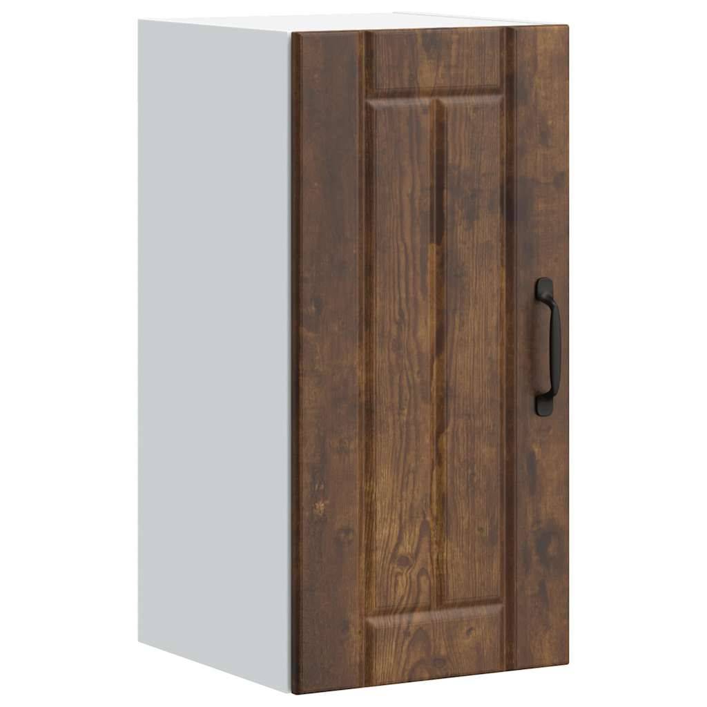 vidaXL Küchen-Hängeschrank Lucca Räuchereiche Holzwerkstoff