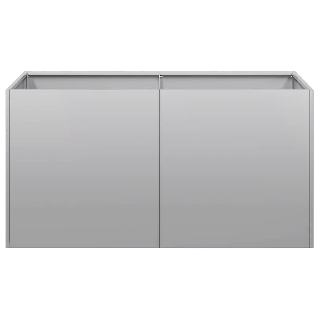 vidaXL Pflanzkübel 80x40x40 cm Verzinkter Stahl