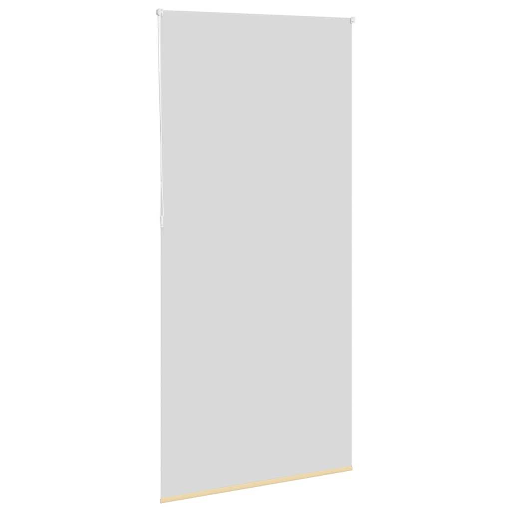 vidaXL Verdunkelungsrollo Beige 110x210 cm Stoffbreite 105,7 cm