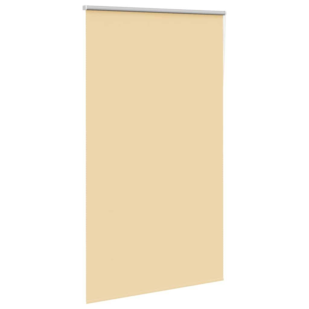 vidaXL Verdunkelungsrollo Beige 125x230 cm Stoffbreite 121,6 cm