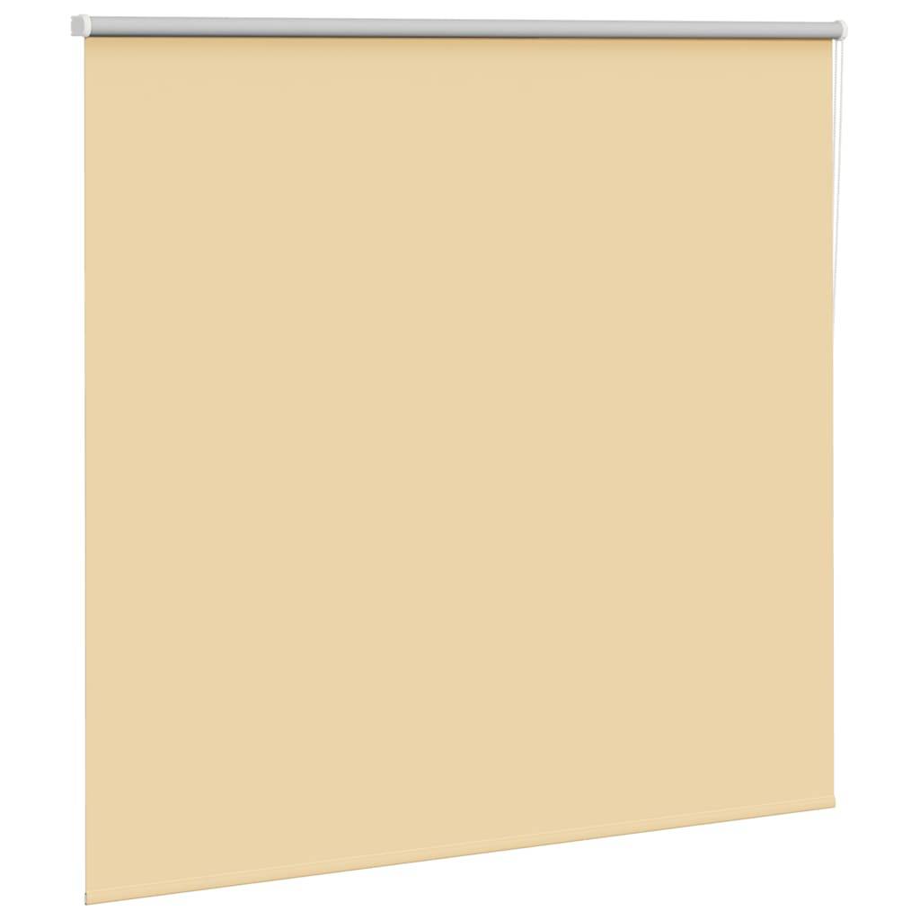 vidaXL Verdunkelungsrollo Beige 145x150 cm Stoffbreite 141,6 cm