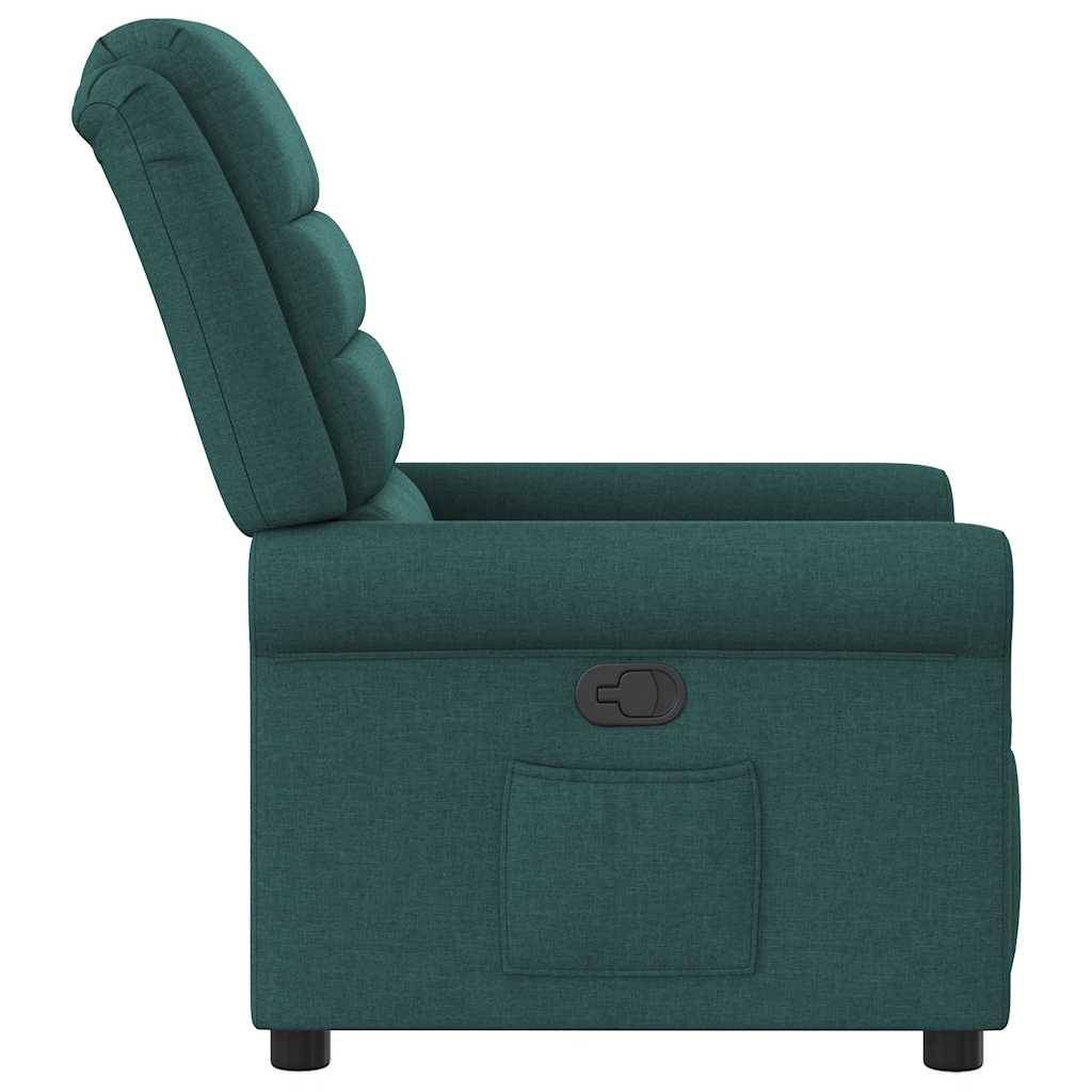vidaXL Relaxsessel Dunkelgrün Stoff