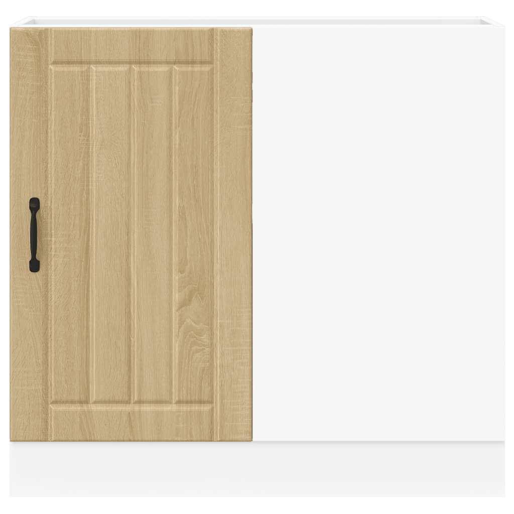 vidaXL Küchenunterschrank Lucca Sonoma-Eiche Holzwerkstoff