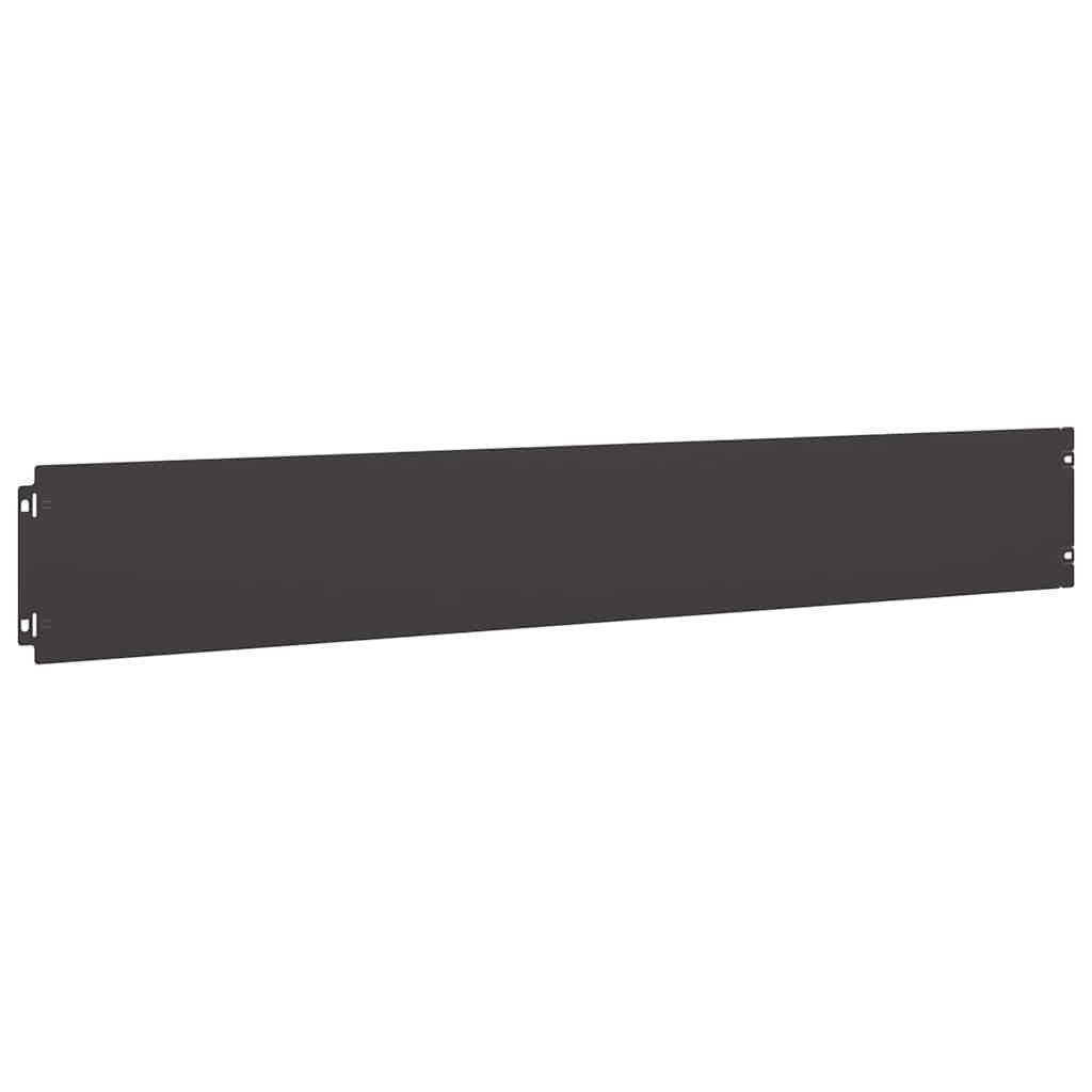 vidaXL Rasenkanten 50 Stk. Schwarz 15x103 cm Kaltgewalzter Stahl