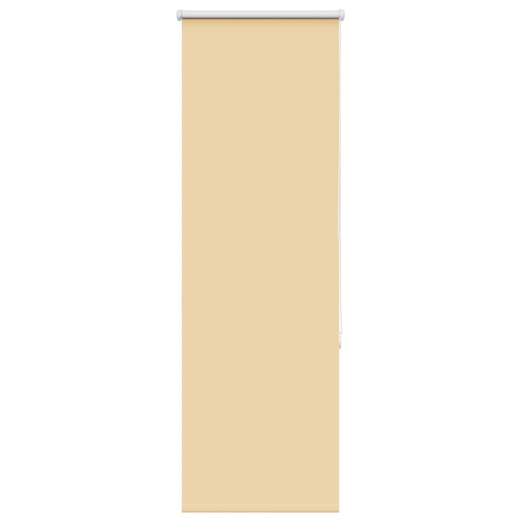 vidaXL Verdunkelungsrollo Beige 40x150cm Stoffbreite 35,7 cm Polyester