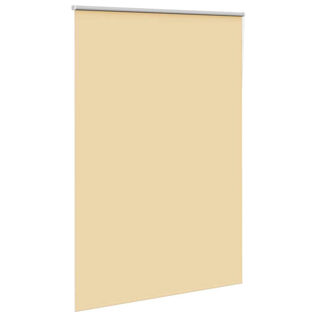 vidaXL Verdunkelungsrollo Beige 155x210 cm Stoffbreite 151,6 cm