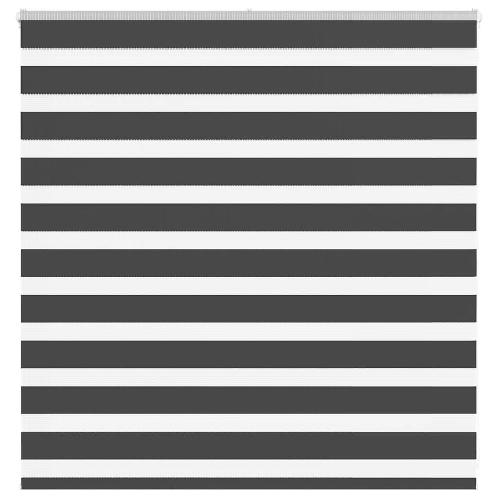 vidaXL Zebrarollo Schwarz 150x100 cm Stoffbreite 145,9 cm Polyester