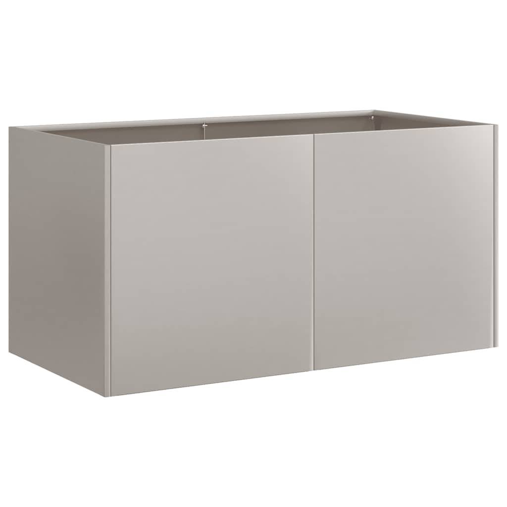 vidaXL Pflanzkübel Rostig 80x40x40 cm Wetterfester Stahl