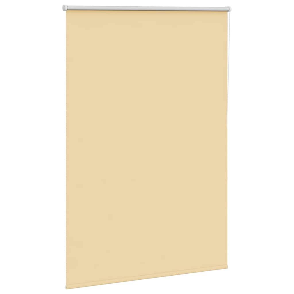 vidaXL Verdunkelungsrollo Beige 95x175cm Stoffbreite 90,7 cm Polyester