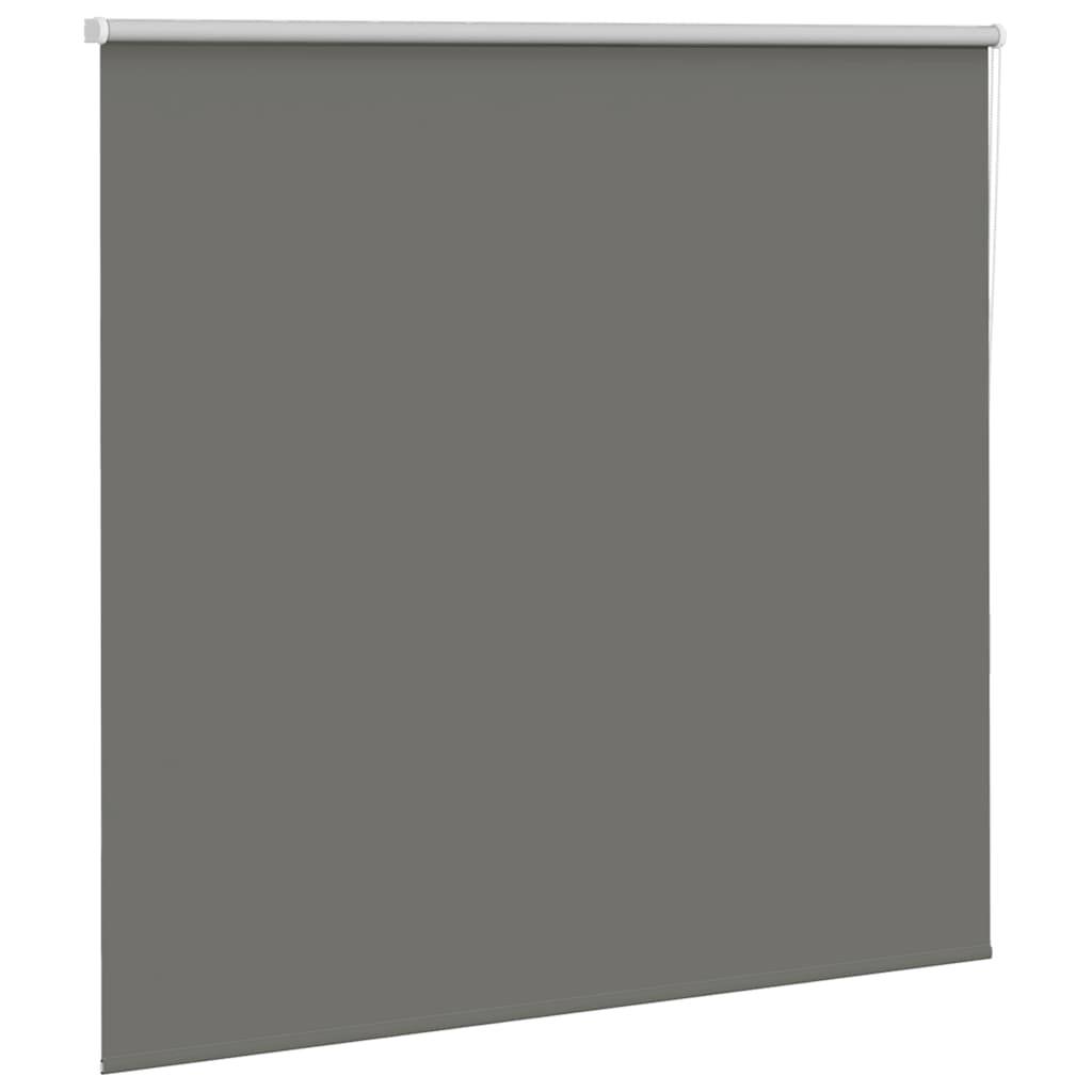vidaXL Verdunkelungsrollo Grau 155x150cm Stoffbreite 151,6cm Polyester