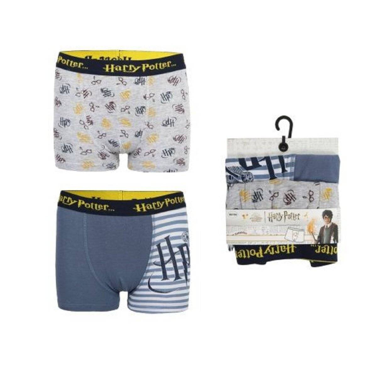 Harry Potter Boxershorts Unterhose 2er Set Perfekt für Kinder 110/116