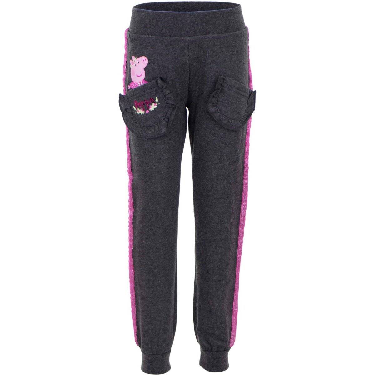 Peppa Pig Jogginghose Trainingshose Sweathose Hose für Kinder 3 Jahre Schwarz