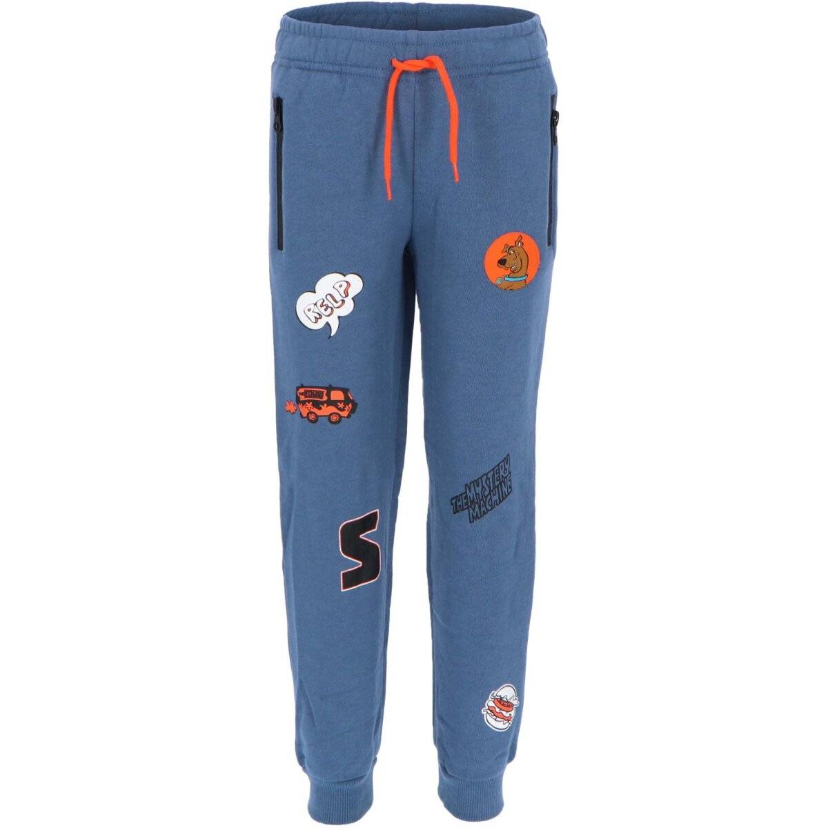 Scooby-Doo Jogginghose Stylische Sweathose Trainingshose für Kinder 3 Jahre Blau