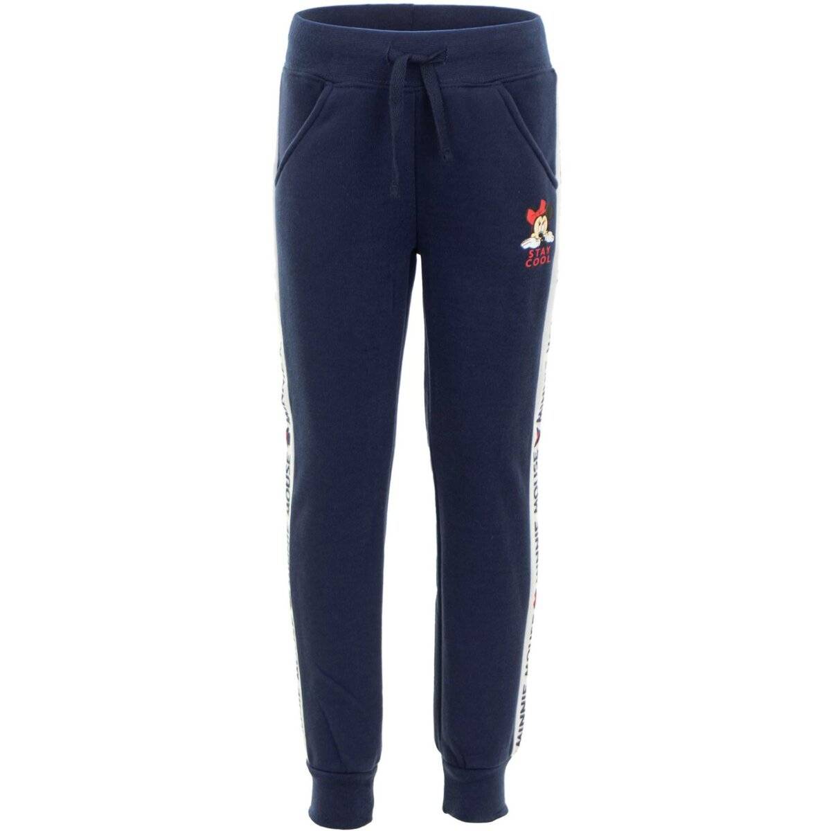 Disney Minnie Maus Jogginghose Freizeithose – Bequeme Sweathose und Trainingshose für Kinder 3 Jahre Dunkelblau