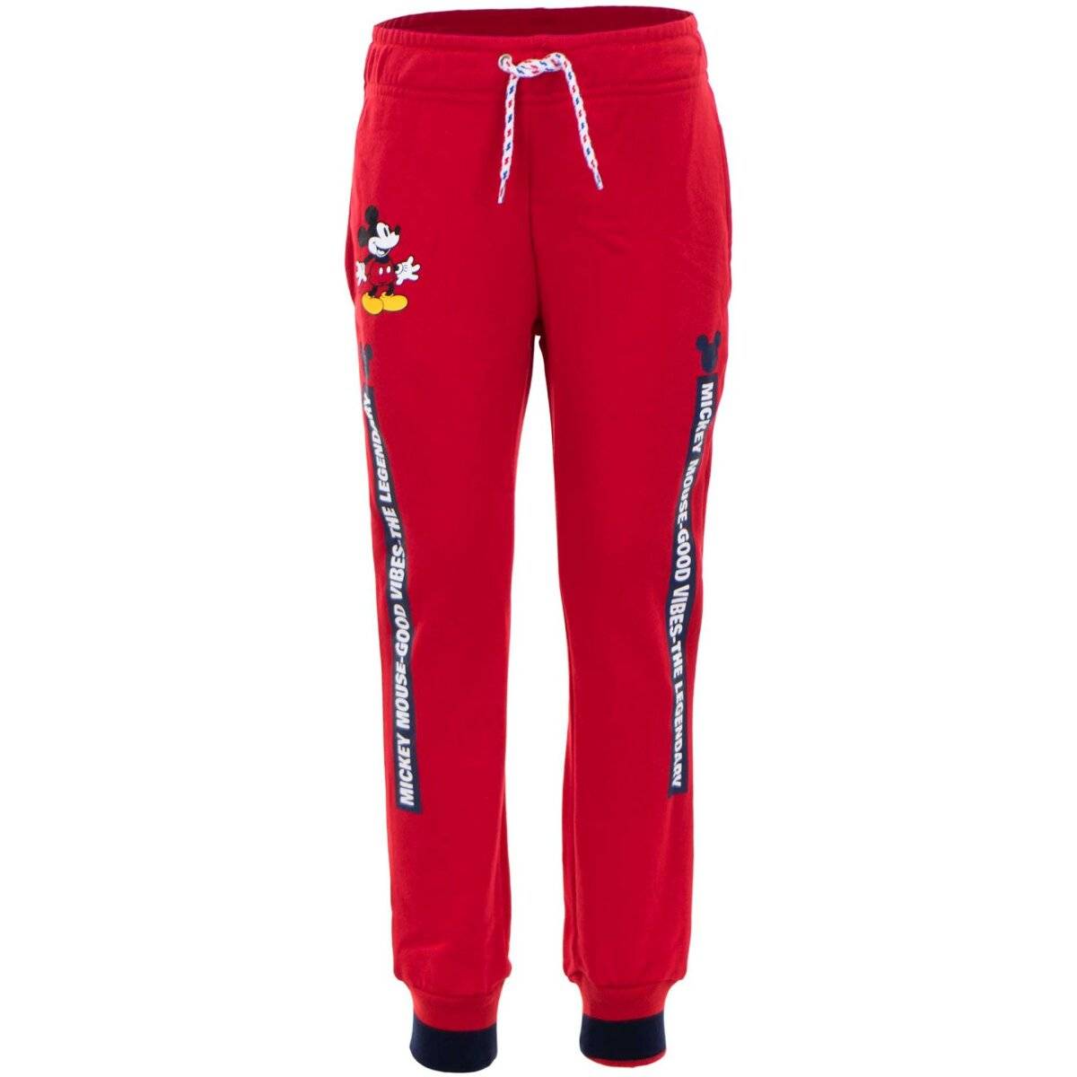 Disney Mickey Maus Jogginghose Freizeithose Sweathose bequeme Hose für Kinder Rot 3 Jahre