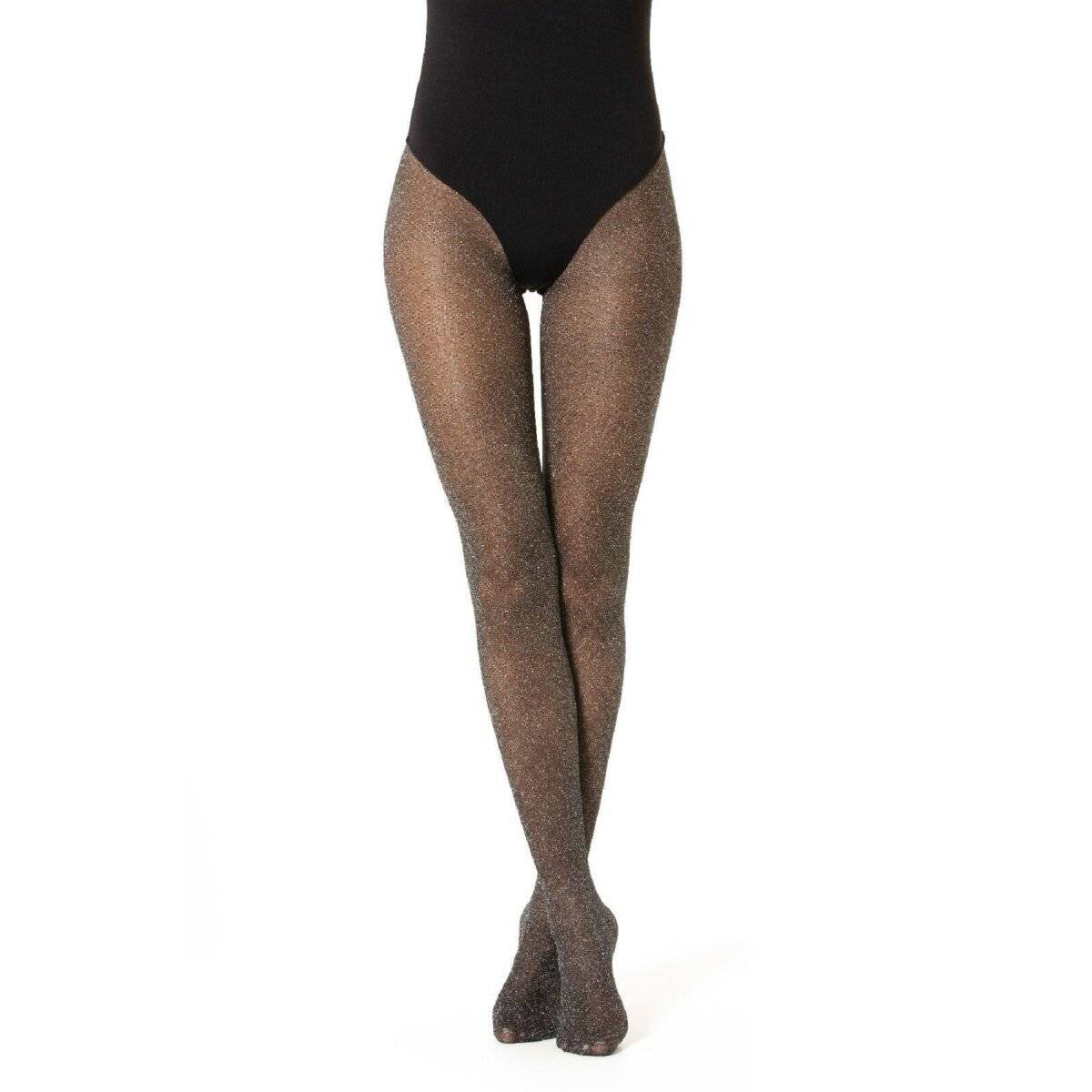 Schwarze Damen-Strumpfhose 40 Den  Zeitloser Stil und hoher Tragekomfort L/XL