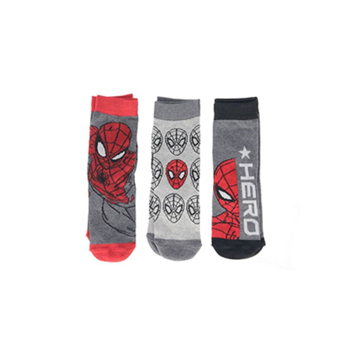 Spiderman Kinder Socken Set 3er Pack Socken, Söckchen, Strümpfe 23/26 Farbe 2