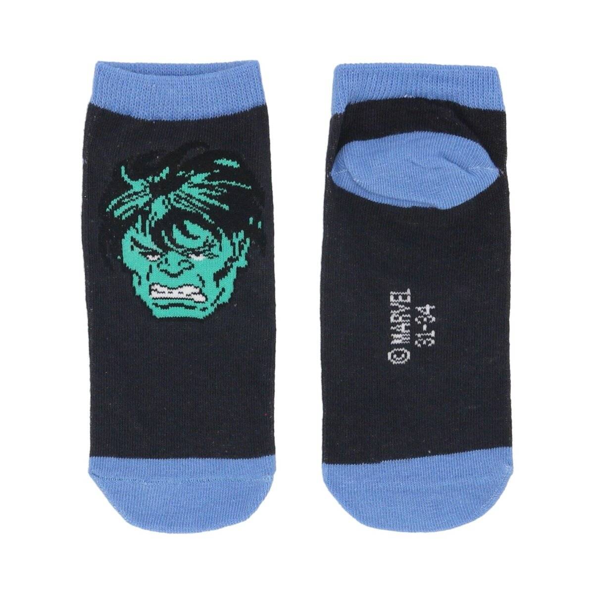 Marvel Sneakersocken 3er-Pack  Bequeme und stylische Kindersocken 31/34