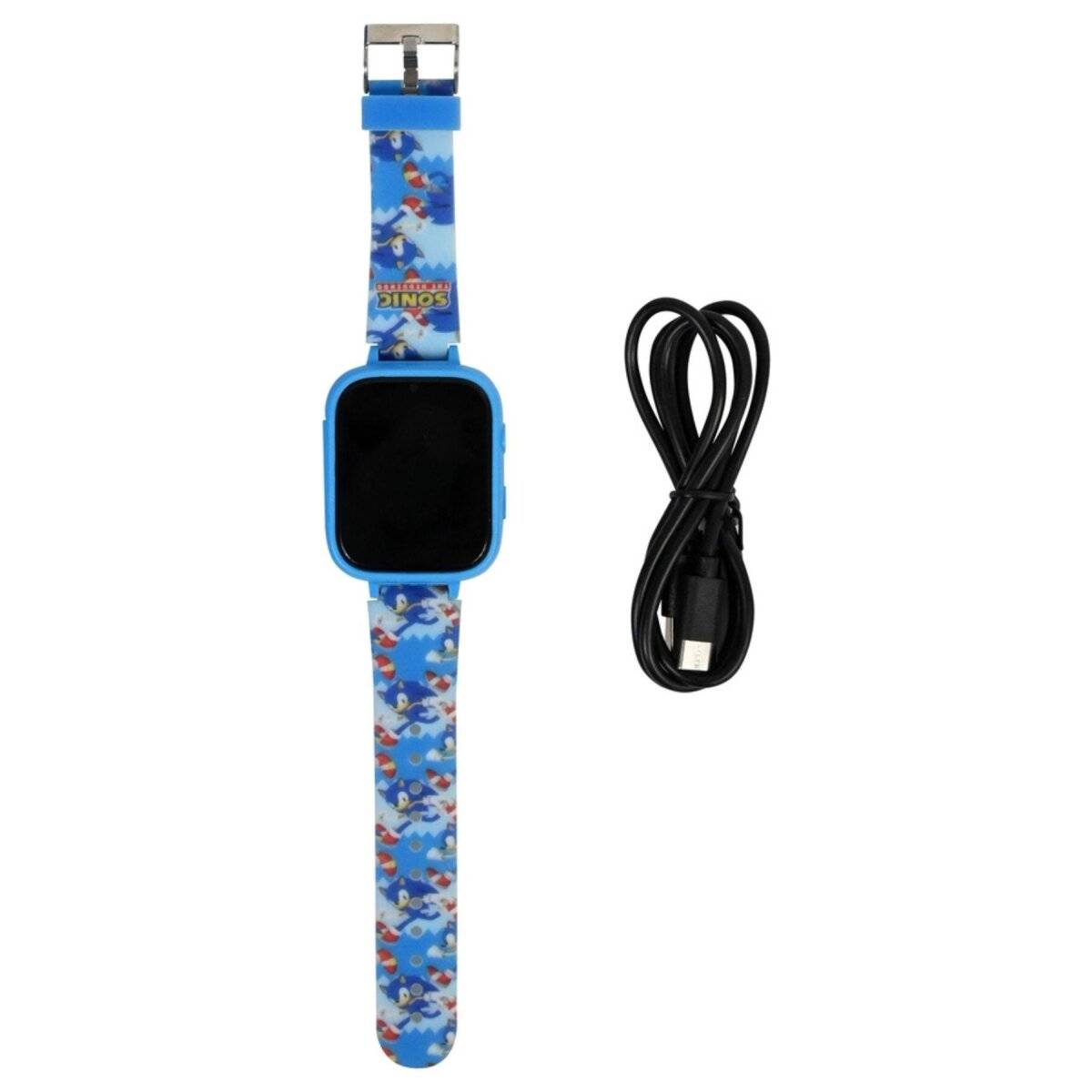 Sonic Interaktive Uhr für Kinder Mit Spielen und Schrittzähler