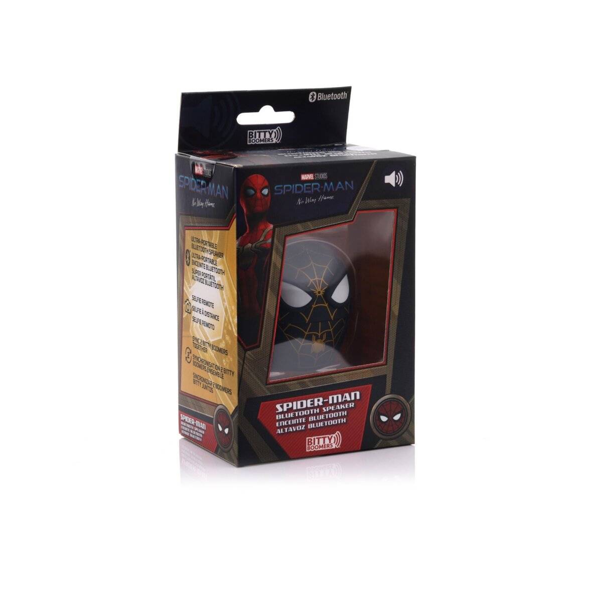 Bitty Boomers Spiderman No Way Home – Mini Bluetooth-Lautsprecher Bluetooth-Speaker im Mini-Format