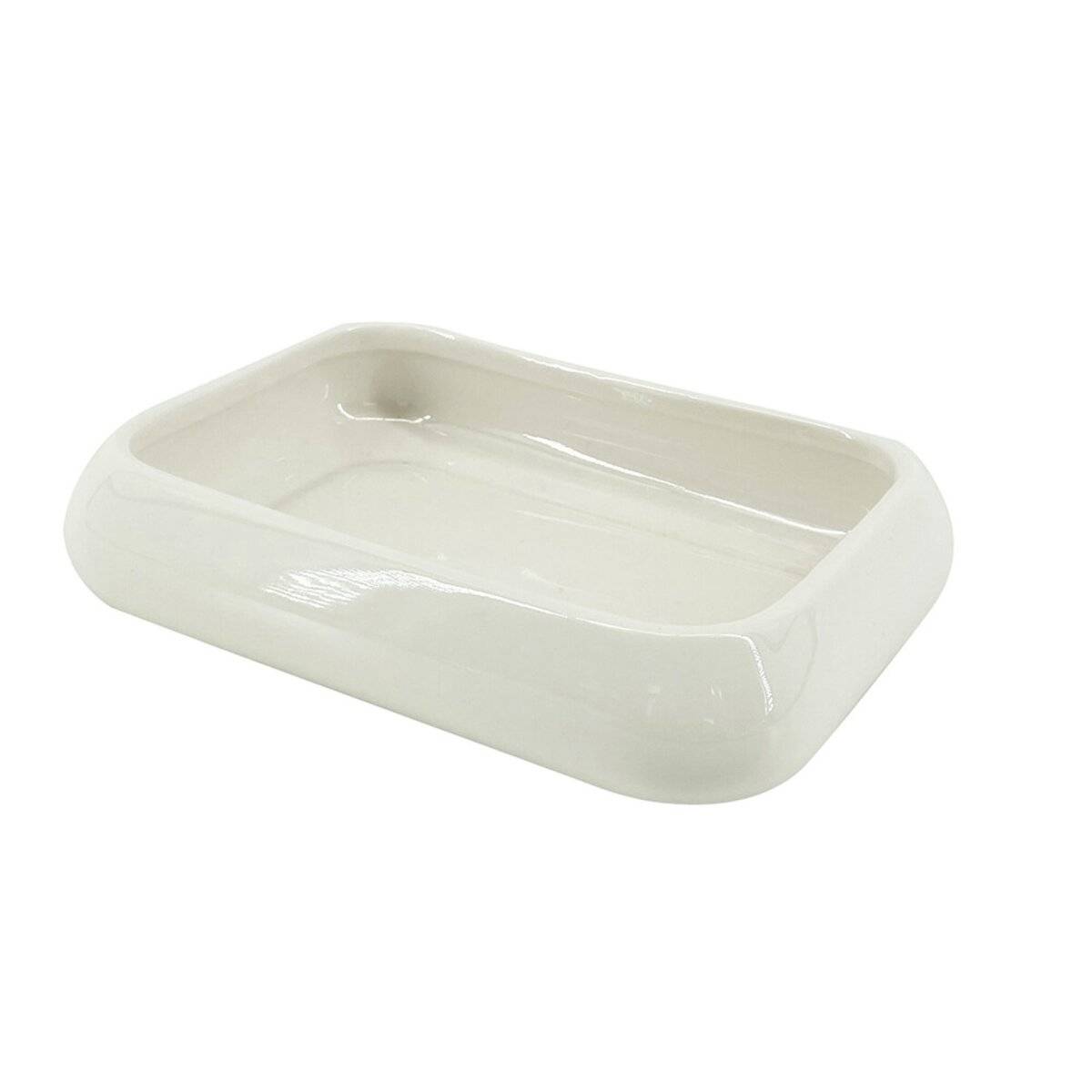 Elegante Servierschale aus Porzellan in Weiß - ideal zum Servieren