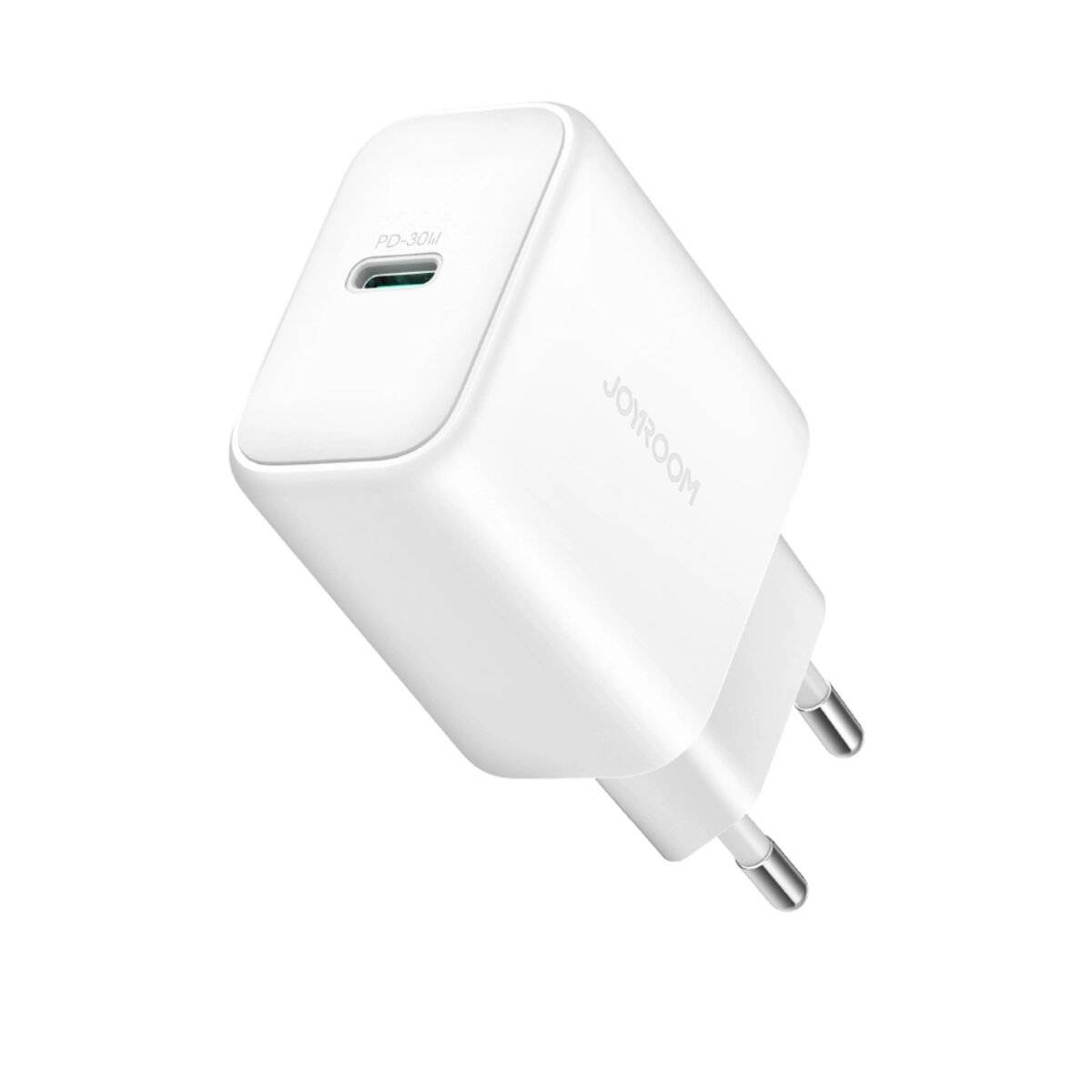 Schnellladegerät mit USB-C Anschluss PD 30W QC SFC Netzwerkladegerät  Weiß