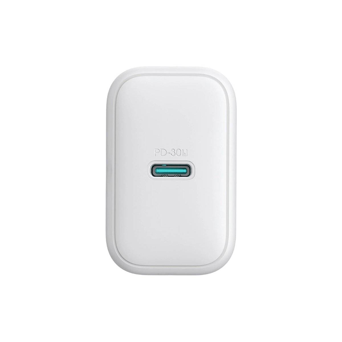 Schnellladegerät mit USB-C Anschluss PD 30W QC SFC Netzwerkladegerät  Weiß