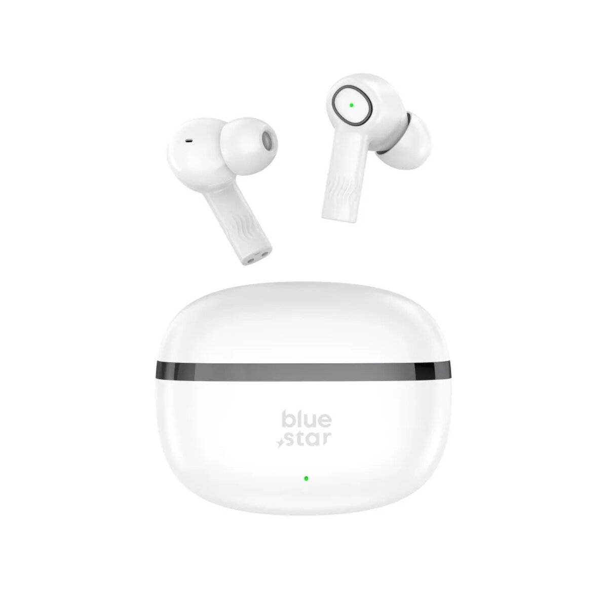 Kabellose Stereo Kopfhörer mit ENC-Funktion, In-Ear Bluetooth Kopfhörer 230 mAh Weiß