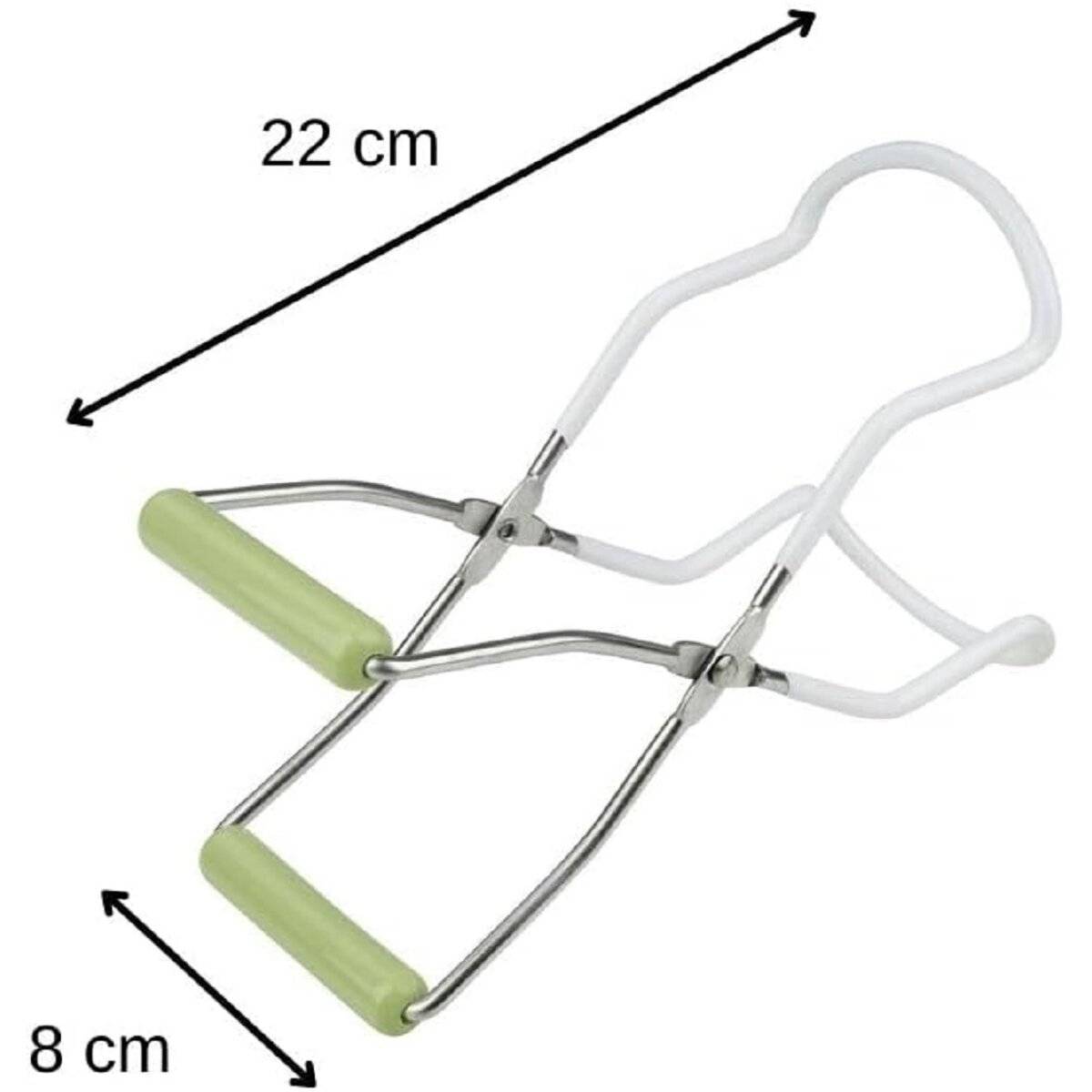 Dr. Oetker Glasheber Einmachglasheber Konservenglasheber Greifzange für alle gängigen Glas- und Flaschengrößen